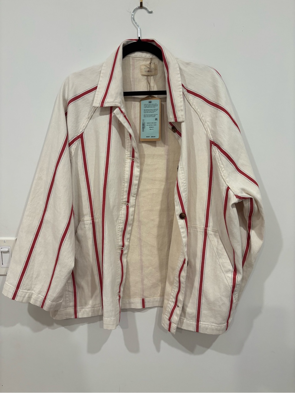 Faherty Tideweave Chore Jacket - Northbay Stripe